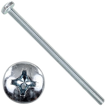 Винт полусфера М2х5 DIN 7985 оцинкованная сталь